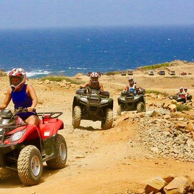 Aruba North Coast ATV Desert and Beach Tour