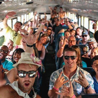 Sunday Funday Party Bus - Beach and Pool Hopping Crawl from Tamarindo