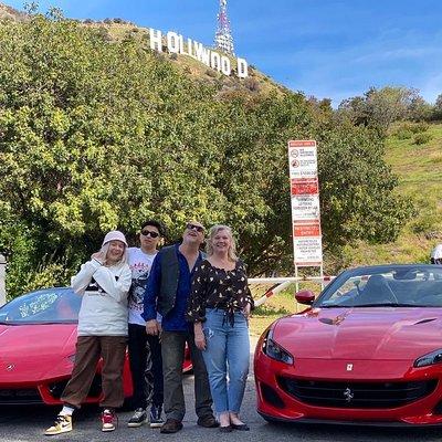 50 Minute Private Ferrari Driving Tour to the Hollywood Sign