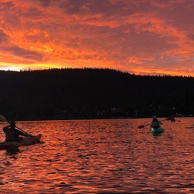 Sunset Kayak Experience in Lake Tahoe