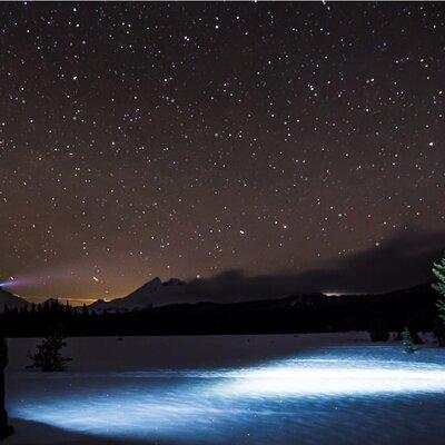 Tahoe National Forest Moonlight Snowshoe Tour Under a Starry Sky