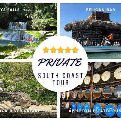 YS Falls, Black River Safari, Appleton Rum Tour OR Pelican Bar (Choose Up to 3)