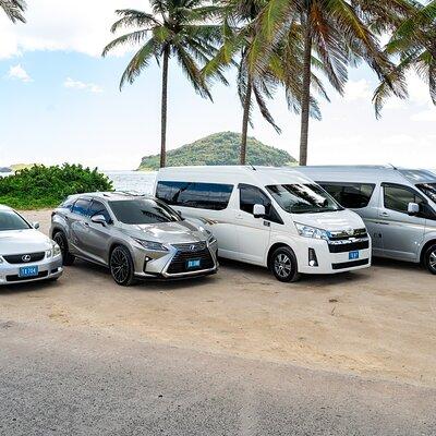 UVF Private Luxury Transport Service in St Lucia (one way)