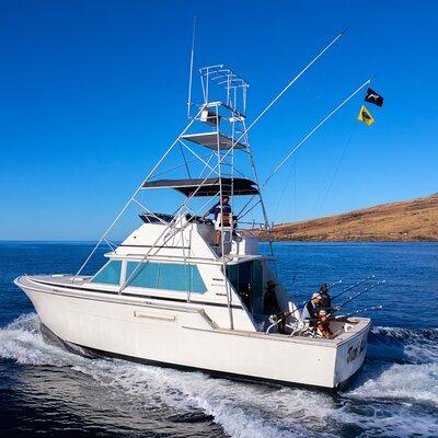 Maui's Best 6 Hour Private Fishing with Steady Pressure Charters