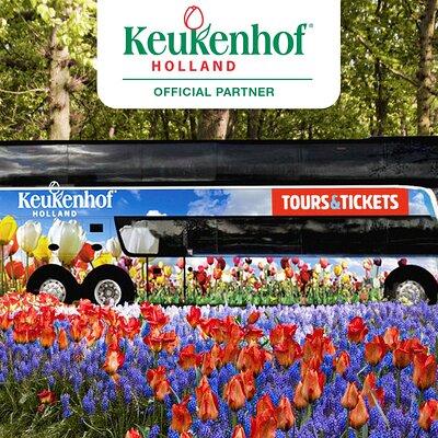 From Amsterdam: Keukenhof Flower Park Ticket and Transfer 2025