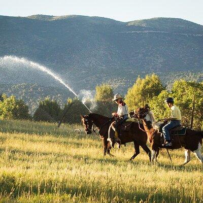  1-Hour Horseback Ride in Glenwood Canyon with Cowboy Cookout