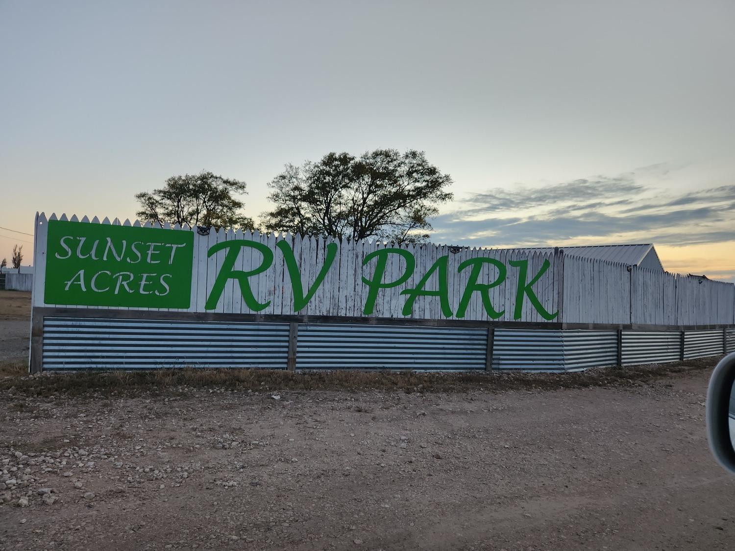 Sunset Acres RV Park