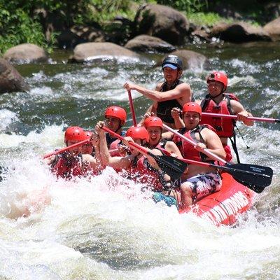Upper Pigeon River Rafting Trip from Hartford