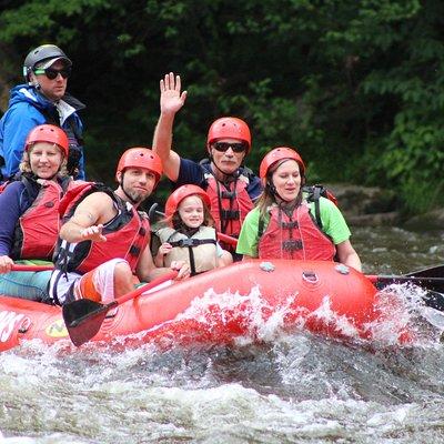 Lower Pigeon River Rafting Tour