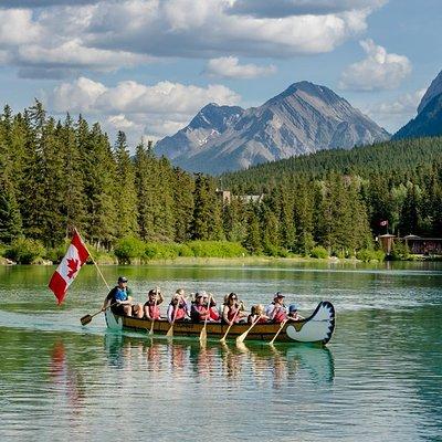  Banff National Park Big Canoe Tour