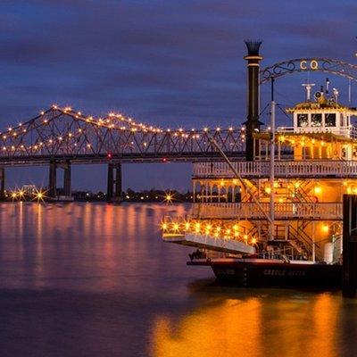 Paddlewheeler Creole Queen Jazz Dinner Cruise in New Orleans