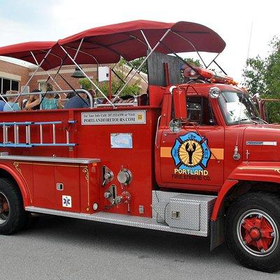 Vintage Fire Truck Sightseeing Tour of Portland Maine