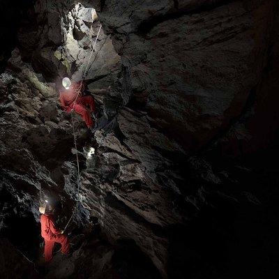 Canmore Caving Adventure Tour