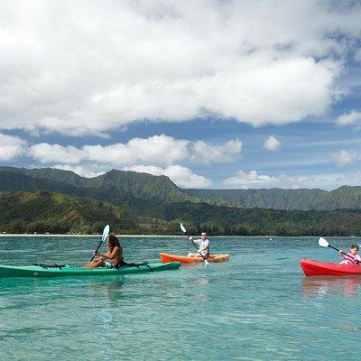 Hanalei Bay AM Kayak and Snorkel Tour