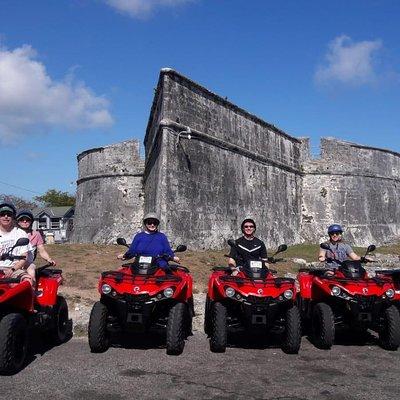 ATV Island Tour with Beach Break, Lunch, and Pick-up/Drop-off