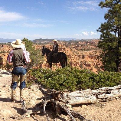 Horseback Riding Experience through Red Canyon with a Guide