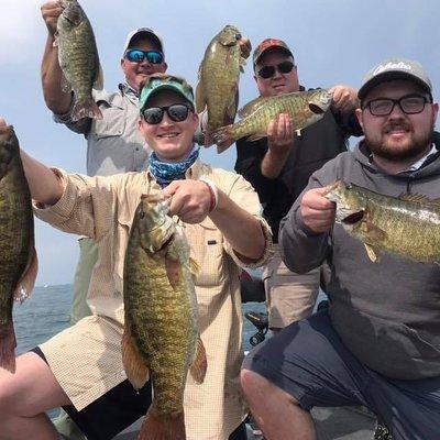 Lake Erie Smallmouth Fishing Charters