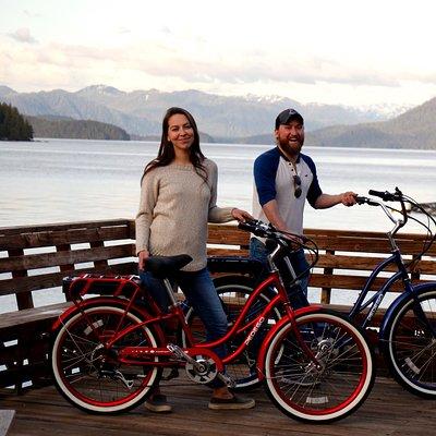 Ketchikan Electric Bike and Rain Forest Hike Ecotour
