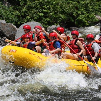 Upper Pigeon River Whitewater Rafting