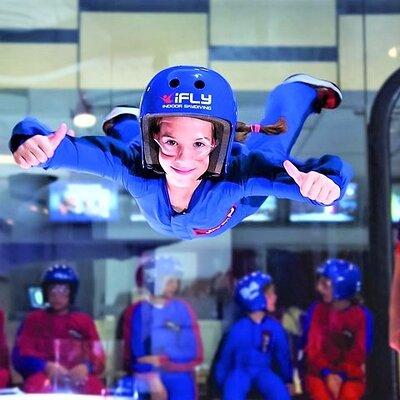 Montgomery Indoor Skydiving Experience with 2 Flights & Personalized Certificate