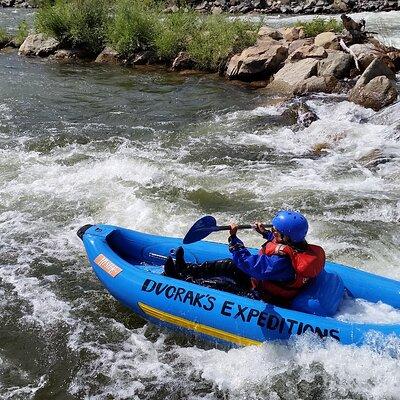 Rentals: Half- Day Inflatable Kayak Single (am or pm)