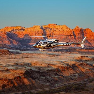 55 Mile - Helicopter Tour Around Zion National Park