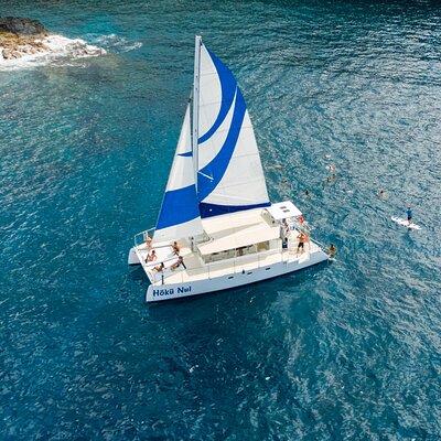 Deluxe Sail & Snorkel to the Captain Cook Monument 
