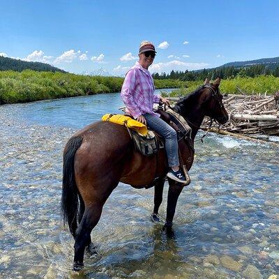 Jackson Hole Horseback Riding in Bridger Teton National Forest 