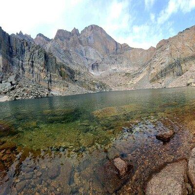 Women's Hike to Chasm Lake in Rocky Mountain National Park 