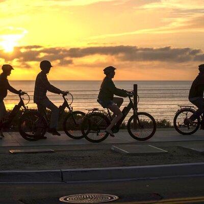 Electric Bike Guided North Coast Tour from Solana Beach to Moonlight Beach