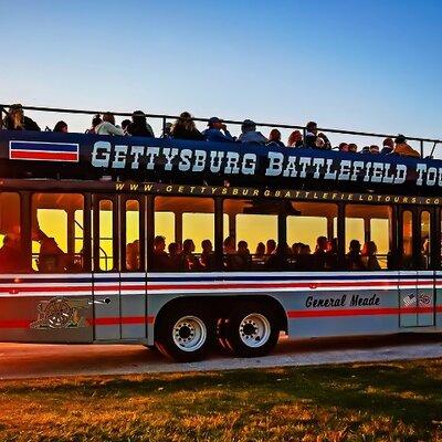 Sunset Double Decker Bus Tour in Gettysburg