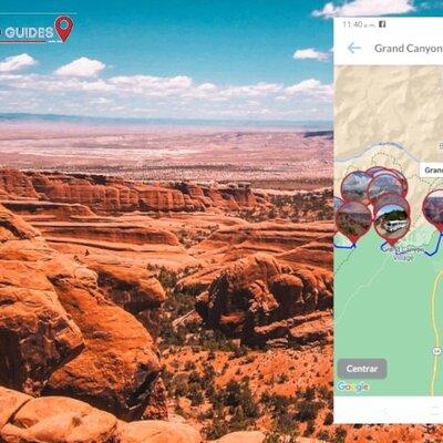 APP Self-guided Grand Canyon route with audio guide