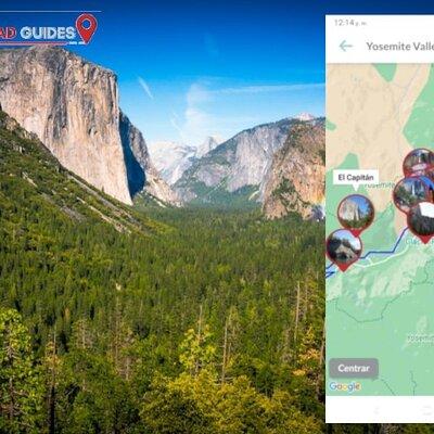 APP Yosemite Self-Guided Route with audio guide