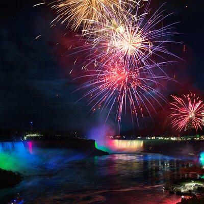 Spectacular Night Tour & Fireworks Cruise from Niagara Falls USA