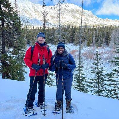 Shared Glacier Adventure: Drive and Snowshoe with Lunch