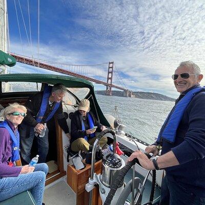 2hr. PRIVATE Sailing Experience on San Francisco Bay for 6 Guests