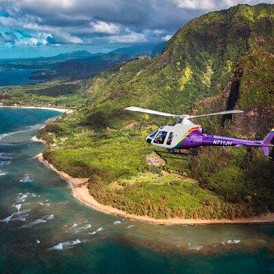 60-minute Doors-On Luxury Helicopter Tour in Kauai