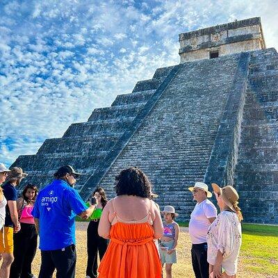 Chichen Itza, Cenote, and Valladolid Tour with Tequila and Lunch