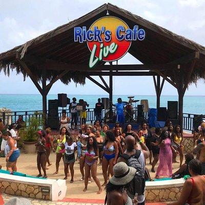 Favorite Beach Experience: Negril Beach and Ricks Cafe 