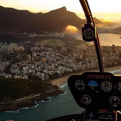 The Best Helicopter Flight Sugar Loaf and Christ the Redeemer