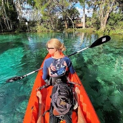 Full Day Tandem Kayak Rental For Two People In Crystal River, Florida