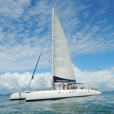 All-inclusive 8-hour catamaran tour to Isla Taboga from Panama City