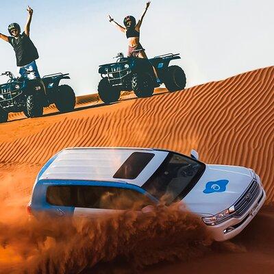 Dubai Red Dunes Desert Safari, Sandsurf, Camel & Quad Bike Option