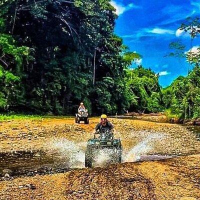 Off- Road ATV Adventure Tour in a Private 850 Acre Park Waterfalls+ Ocean view
