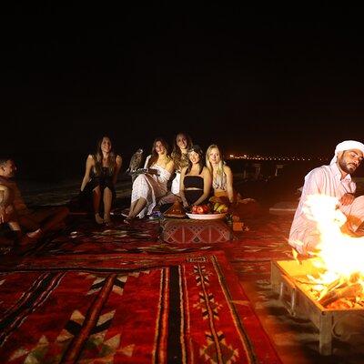 Dubai Overnight Desert Safari, BBQ & Stargazing at Al Khayma Camp