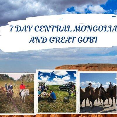 7 days Central Mongolia and Great Gobi