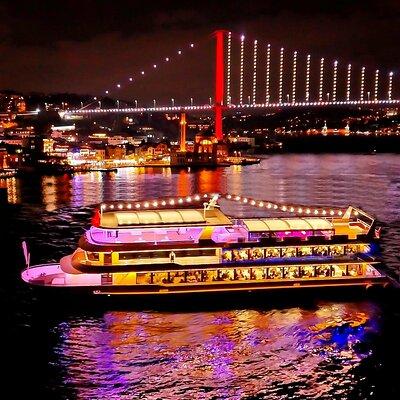 Bosphorus Night Cruise with Dinner, Show and Private Table