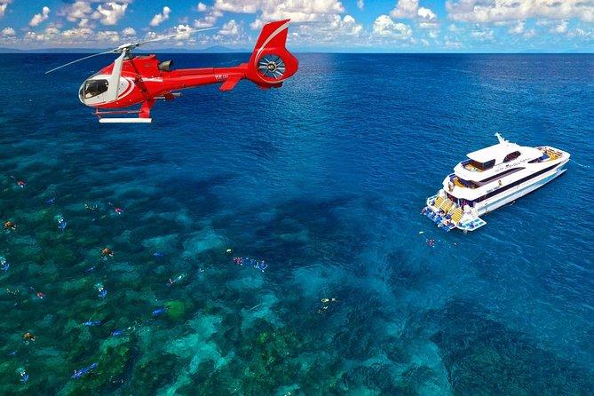 Full Day Reef Cruise Including 10 Minute Heli Scenic Flight: Get High Package