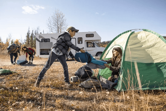 Glacier Grizzly Resort- RV, Tent Site, Tipi & Cabin