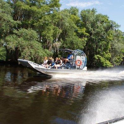 Large Airboat Swamp Tour with Transportation from New Orleans 